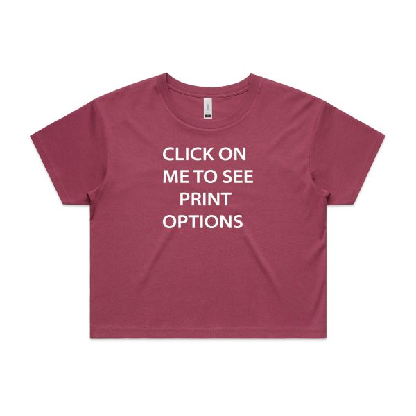Crop Tee Berry - Nutrition Co Australia