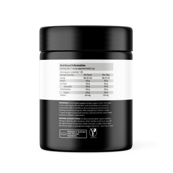 ATP Science L-Carnitine 250g - Nutrition Co Australia