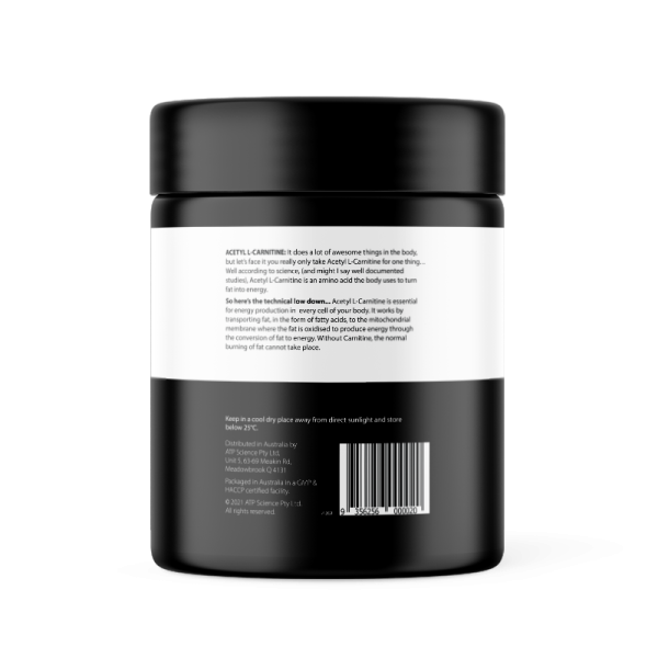 ATP Science L-Carnitine 250g - Nutrition Co Australia