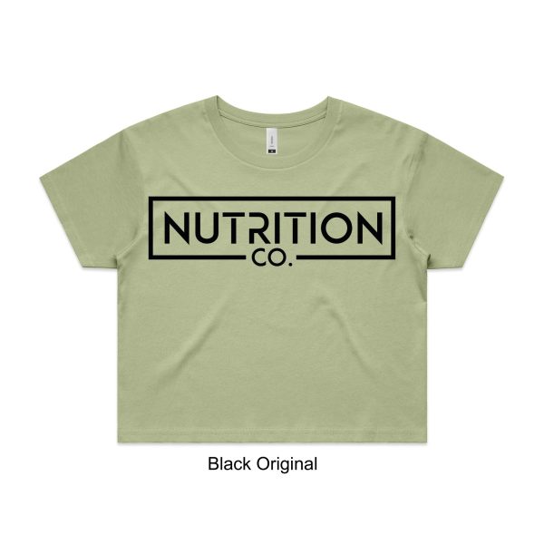 Crop Tee Pistachio - Nutrition Co Australia