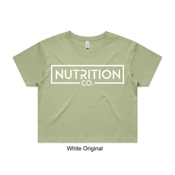 Crop Tee Pistachio - Nutrition Co Australia