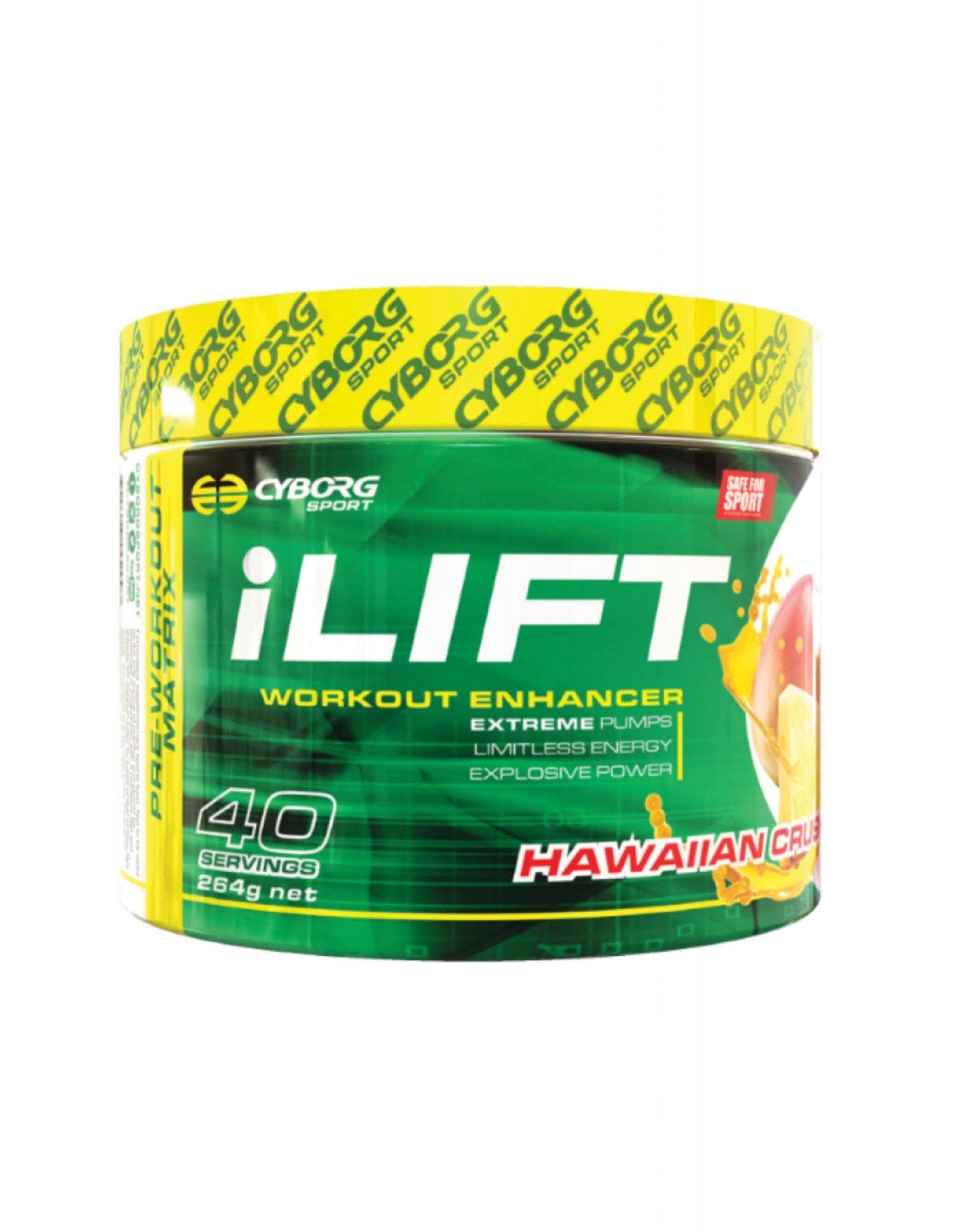Cyborg Sport iLift Pre-workout 40 Serves - Nutrition Co Australia