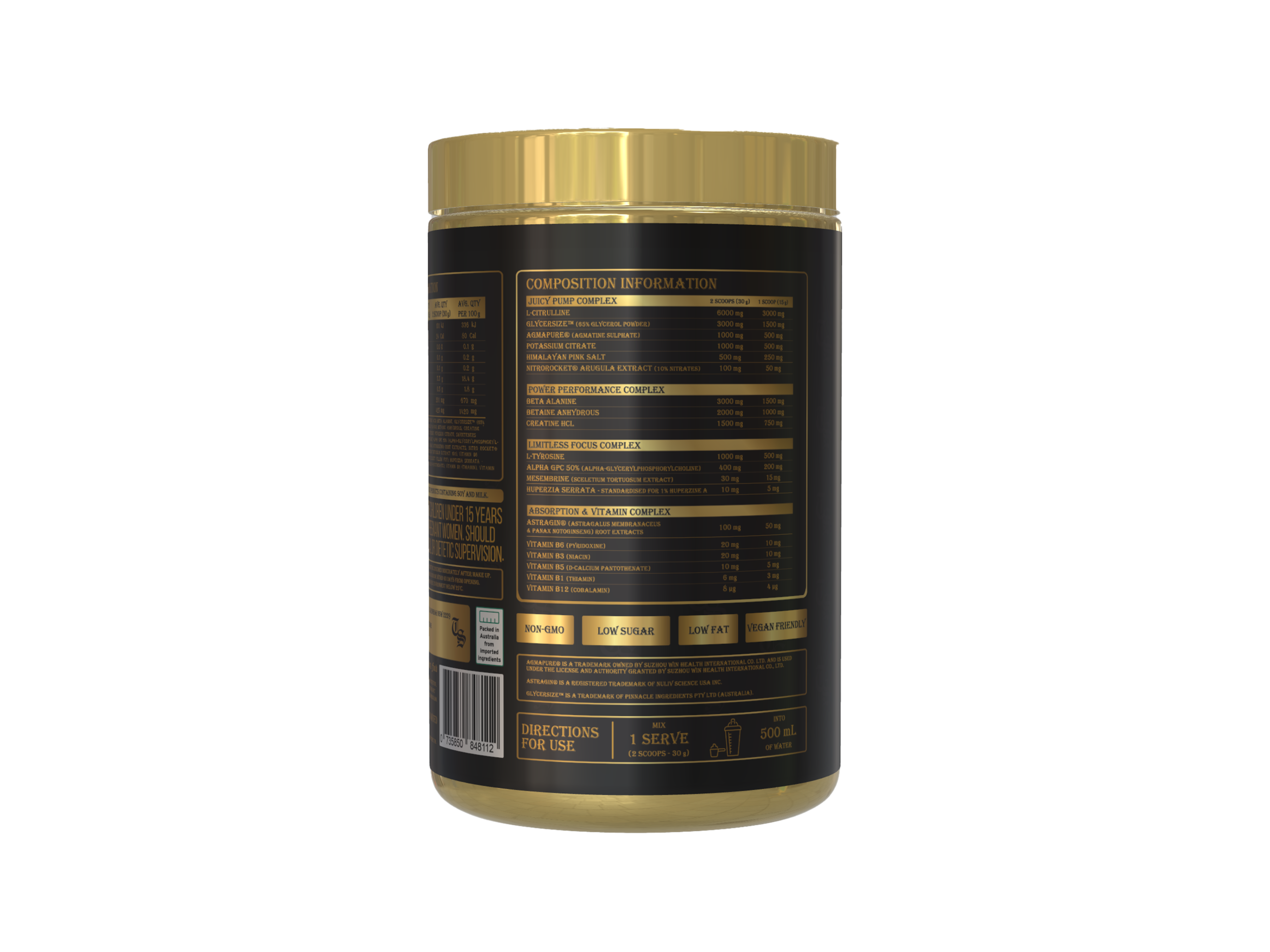 Transparent Supplements Pump Juice - Image 2